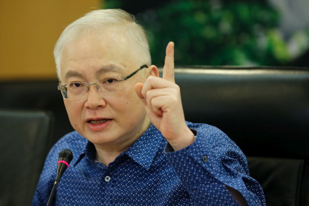 MCA president Datuk Seri Wee Ka Siong speaks during a press conference at the partyu00e2u20acu2122s headquarters in Kuala Lumpur June 30, 2019. u00e2u20acu201d Picture by Yusof Mat Isa