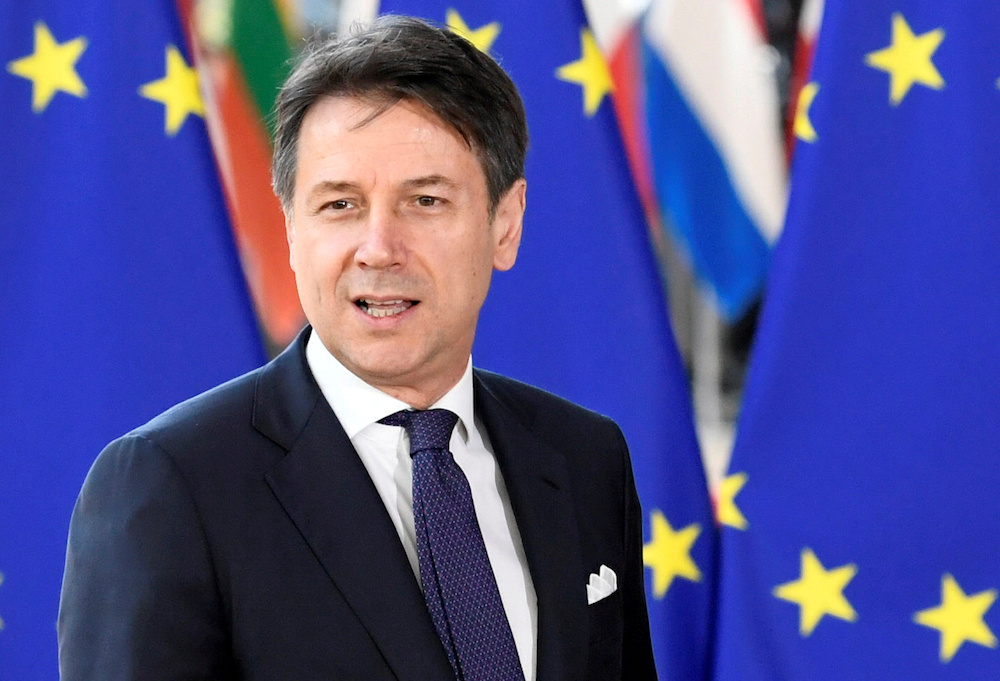 Italy's Prime Minister Giuseppe Conte arrives to take part in a European Union leaders summit, in Brussels July 2, 2019. u00e2u20acu201d Reuters pic