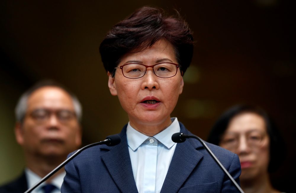 Hong Kong Chief Executive Carrie Lam holds a news conference in Hong Kong, China July 22, 2019. u00e2u20acu201d Reuters pic