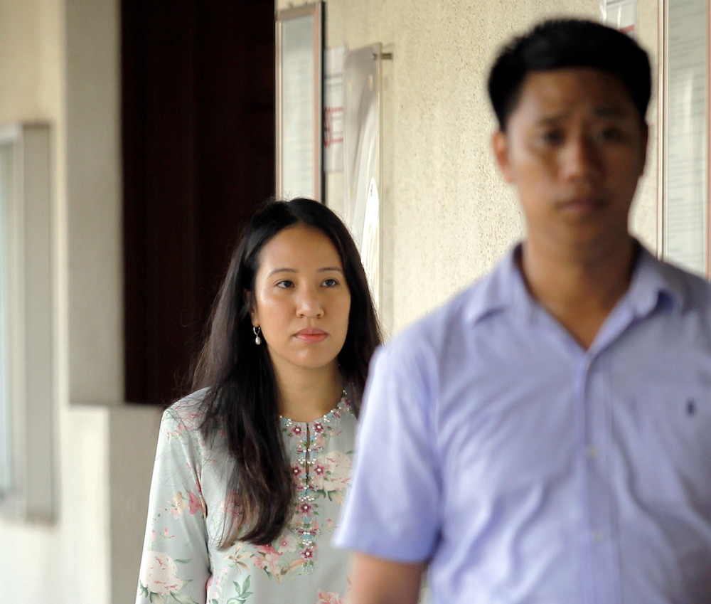 Nooryana Najwa Najib is seen at the Kuala Lumpur High Court July 5, 2019. u00e2u20acu201d Bernama pic