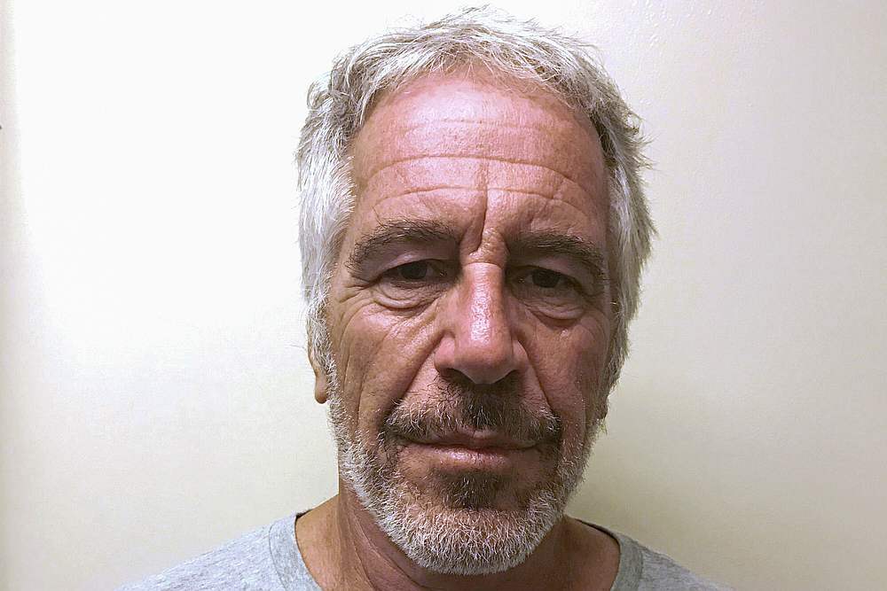 US financier Jeffrey Epstein appears in a photograph taken for the New York State Division of Criminal Justice Services' sex offender registry March 28, 2017 and obtained by Reuters July 10, 2019. u00e2u20acu201d Handout via Reuters