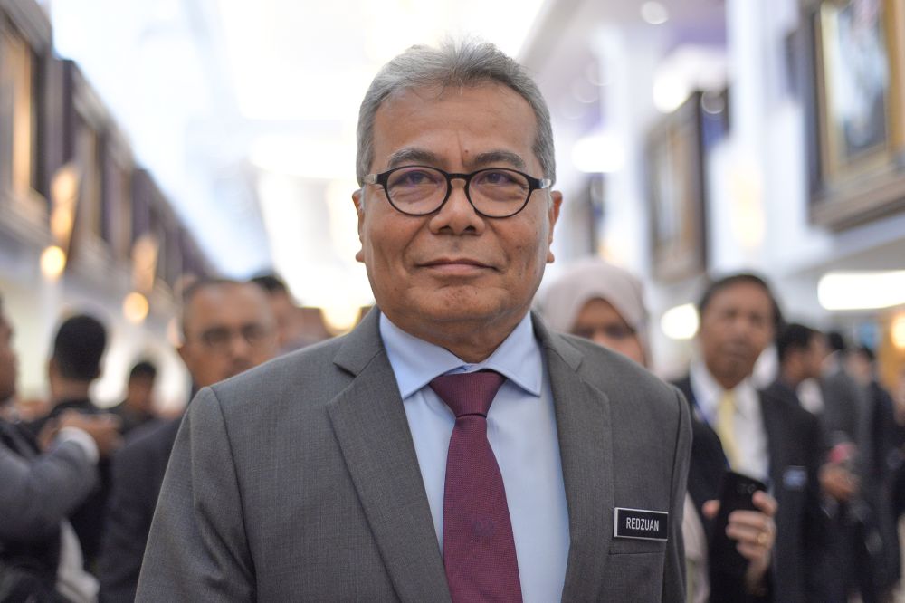Entrepreneur Development Minister Datuk Seri Redzuan Md Yusof is pictured at Parliament in Kuala Lumpur July 2, 2019. u00e2u20acu2022 Picture by Mukhriz Hazim