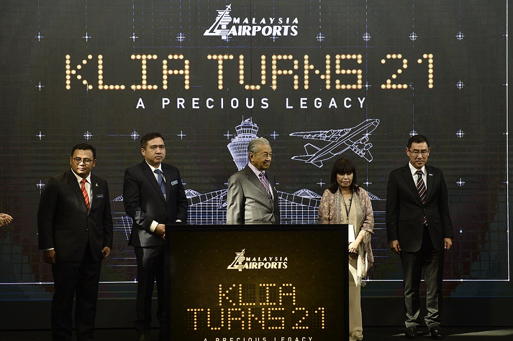 Prime Minister, Tun Dr Mahathir Mohammad at the 21st Anniversary celebration of the KL International Airport in Sepang August 13, 2019. u00e2u20acu201d Picture by Miera Zulyana