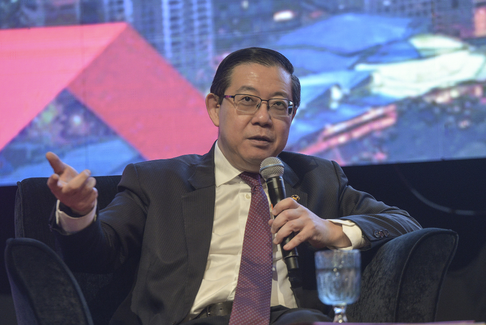 Finance Minister Lim Guan Eng speaks during the National Economic Forum 2019 at Kuala Lumpur Convention Centre in Kuala Lumpur August 29, 2019. u00e2u20acu201d Picture by Shafwan Zaidon