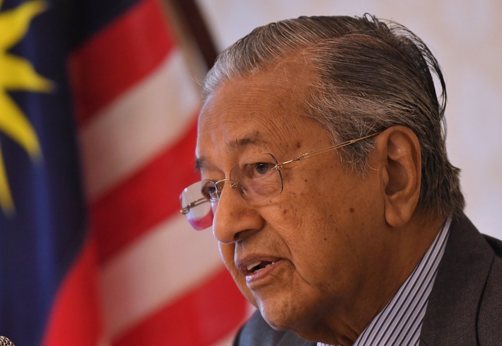 Prime Minister Tun Dr Mahathir Mohamad delivers a speech at the Kyushu-Asia Institute of Leadership (KAIL) in Fukuoka August 8, 2019. u00e2u20acu201d Bernama pic