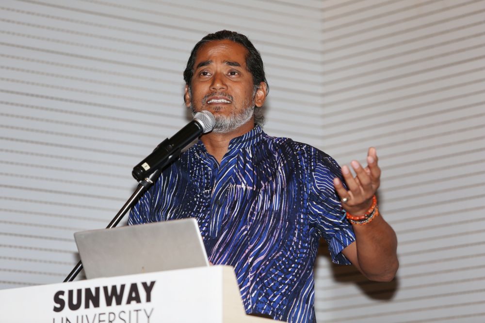 Khairy Jamaluddin speaks during a forum at the Sunway University in Subang Jaya August 19, 2019. u00e2u20acu201d Picture by Choo Choy May