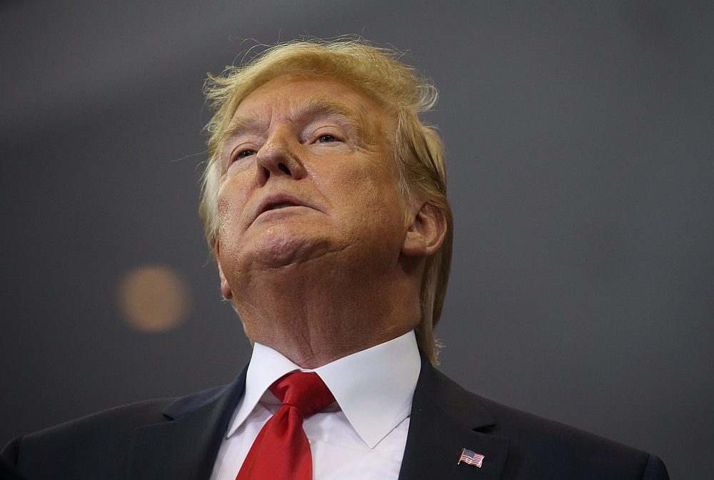 US President Donald Trump speaks during a campaign rally in Cincinnati, Ohio August 1, 2019. u00e2u20acu201d Reuters pic