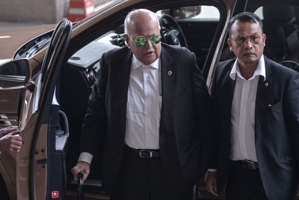 Datuk Seri Gopal Sri Ram arrives at the Kuala Lumpur High Court in Kuala Lumpur August 28, 2019. u00e2u20acu201d Picture by Shafwan Zaidon