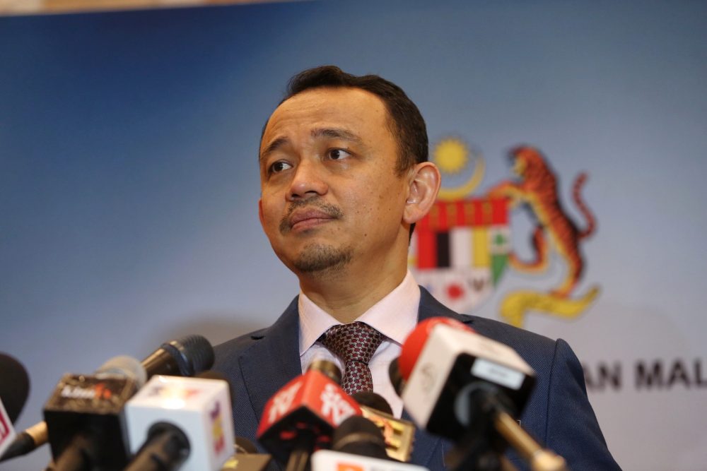 Education Minister Maszlee Malik speaks during a press conference at the Ministry of Education in Putrajaya August 8, 2019. u00e2u20acu2022 Picture by Choo Choy May