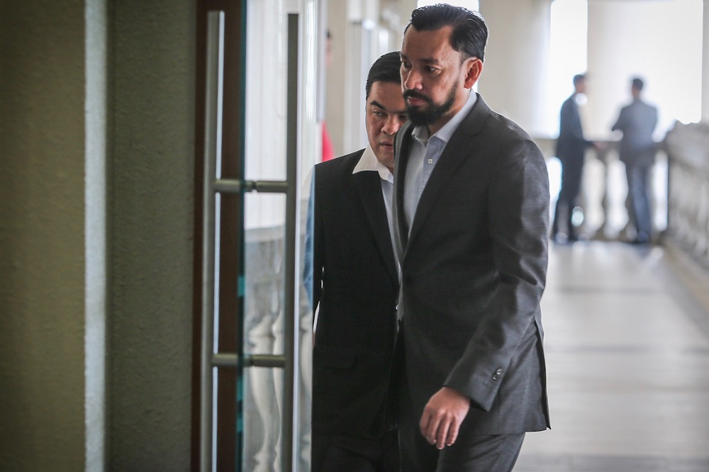 Former special officer to Datuk Seri Najib Razak, Datuk Amhari Efendi Nazaruddin arrives at the Kuala Lumpur Court Complex, September 5, 2019. u00e2u20acu2022 Picture by Hari Anggara