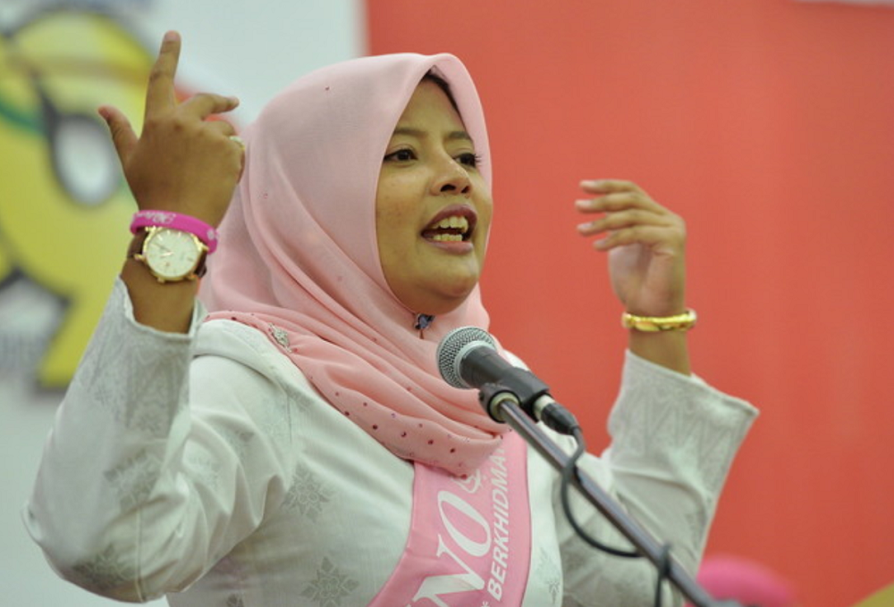 Puteri Umno vice-chief Nurul Amal Mohd Fauzi. u00e2u20acu201d Bernama pic