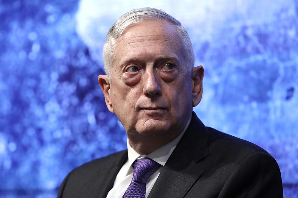 Former US Secretary of Defence General Jim Mattis speaks at a Reuters Newsmaker event in New York, September 9, 2019. u00e2u20acu201d Reuters pic