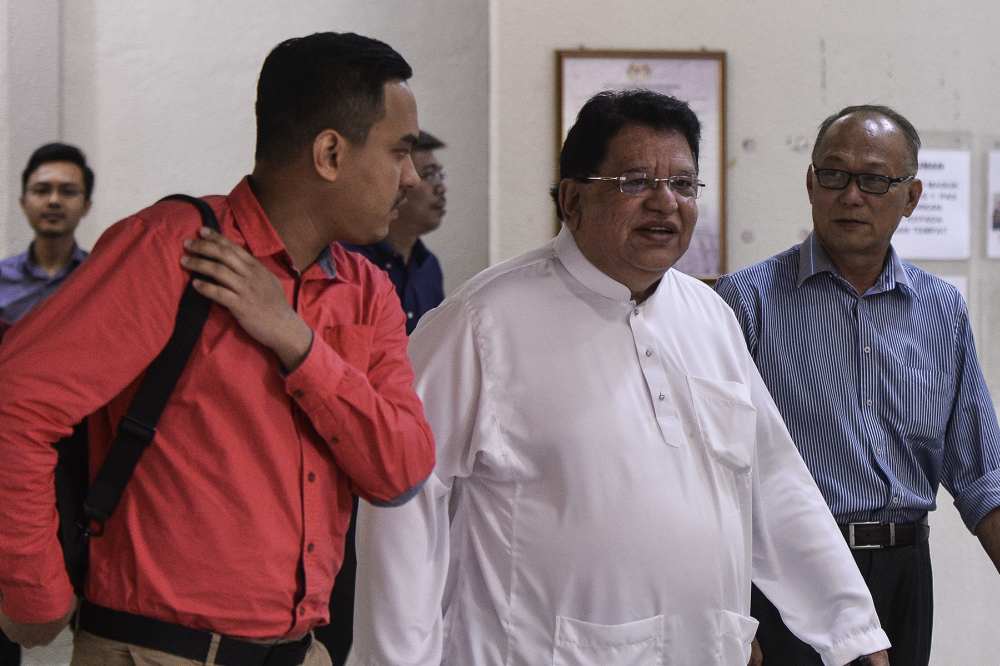 Datuk Seri Tengku Adnan Tengku Mansor is seen at the Kuala Lumpur High Court September 20, 2019. u00e2u20acu2022 Picture by Miera Zulyana