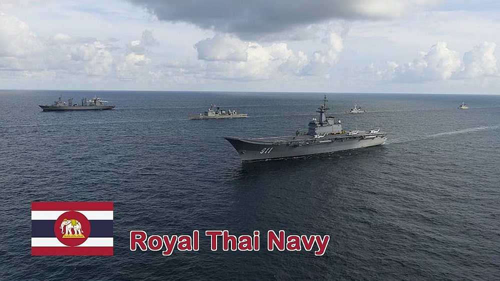 Screengrab from the YouTube video on the Royal Thai Navy.