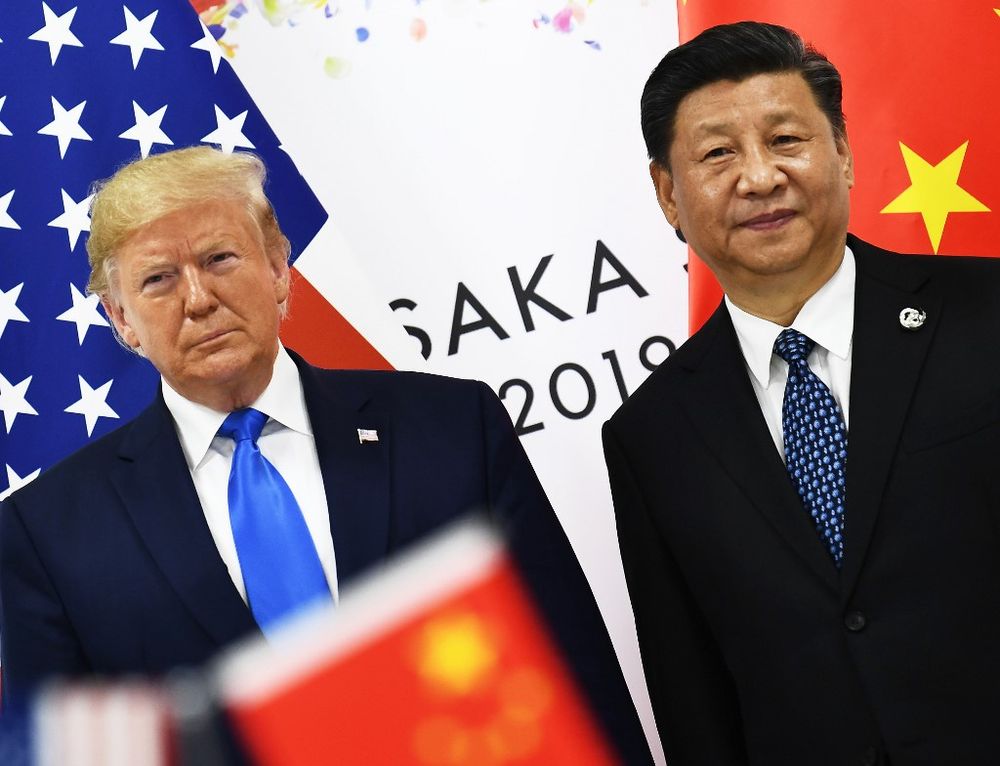 In this file photo taken on June 29, 2019 Chinese President Xi Jinping and US President Donald Trump attend their bilateral meeting on the sidelines of the G20 Summit in Osaka, Japan. u00e2u20acu201d AFP pic