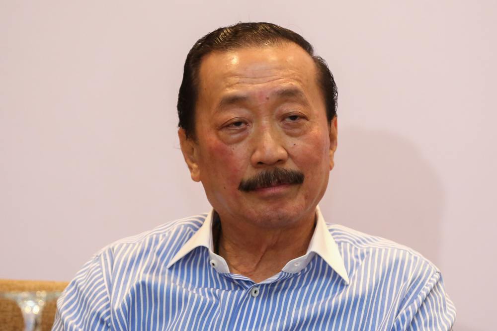 Malaysian tycoon Tan Sri Vincent Tan, September 20, 2019. u00e2u20acu2022 Picture by Yusof Mat Isa