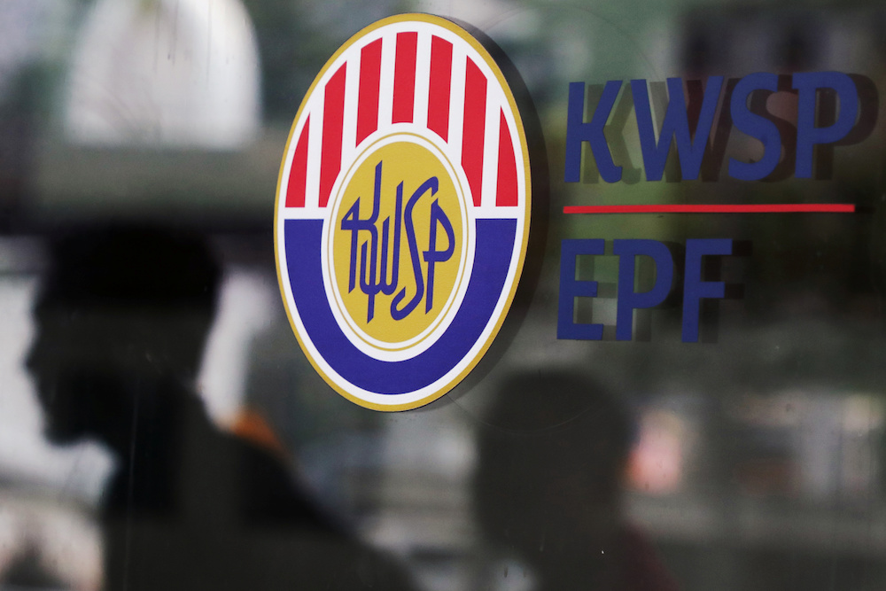 Employeesu00e2u20acu2122 Provident Fund (EPF) logo is seen at its headquarters in Kuala Lumpur September 5, 2019. u00e2u20acu201d Reuters pic