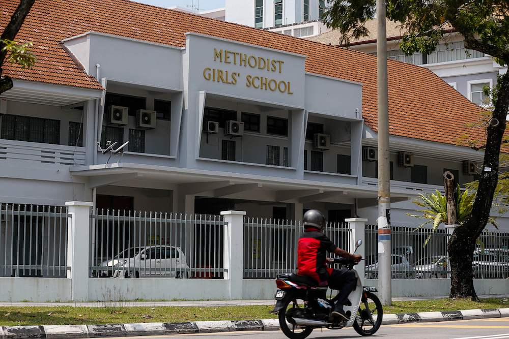 Methodist Girlsu00e2u20acu2122 School in George Town October 2, 2019. u00e2u20acu201d Picture by Sayuti Zainudin