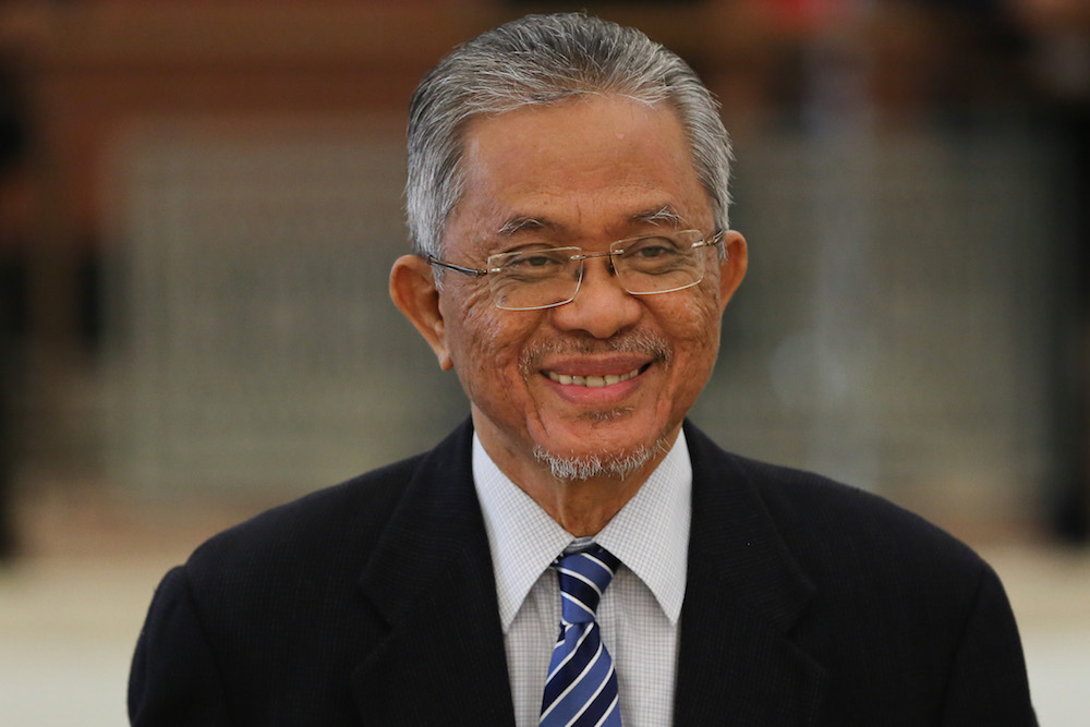 Deputy Transport Minister Datuk Kamarudin Jaffar is pictured in Parliament October 7, 2019. u00e2u20acu201d Picture by Yusof Mat Isa