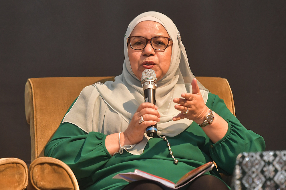 Board member of Universiti Pendidikan Sultan Idris, Datuk Satinah Syed Salleh at the IDEAS 4th Liberalism Conference in Kuala Lumpur October 19, 2019. u00e2u20acu201d Picture by Miera Zulyana