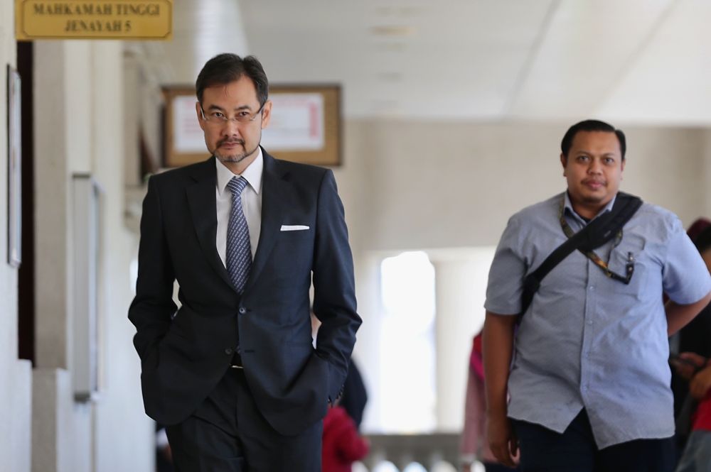 Former 1MDB CEO Datuk Shahrol Azral Ibrahim Halmi is pictured at the Kuala Lumpur High Court October 29, 2019. u00e2u20acu201d Picture by Ahmad Zamzahuri