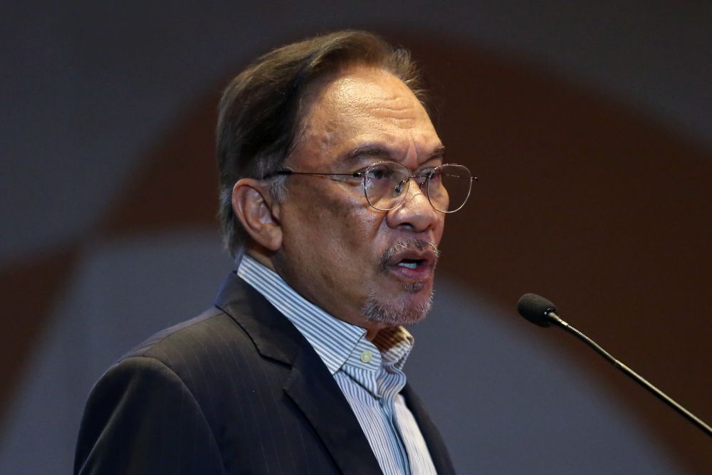 Datuk Seri Anwar Ibrahim speaks at the APEX Leadership Conference in Kuala Lumpur October 9, 2019. u00e2u20acu201d Picture by Yusof Mat Isa
