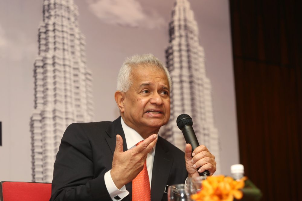 Attorney General of Malaysia Tan Sri Tommy Thomas speaks during a regional law conference in Petaling Jaya October 5, 2019. u00e2u20acu201d Picture by Choo Choy May