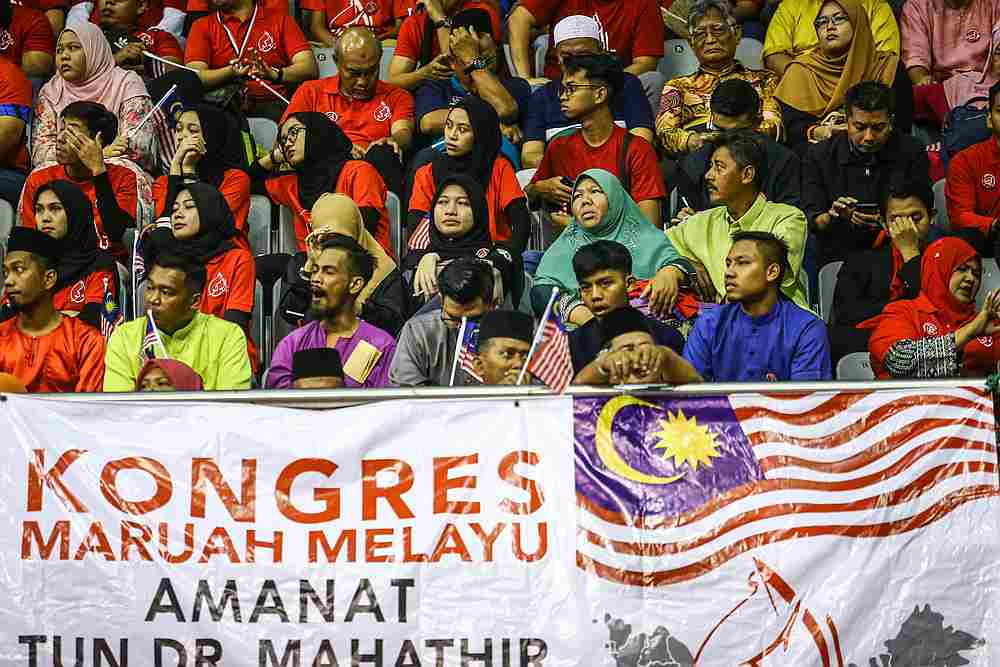 General view of the stadium Malawati during the Malay Dignity Congress October 6, 2019. u00e2u20acu201d Picture by Hari Anggara