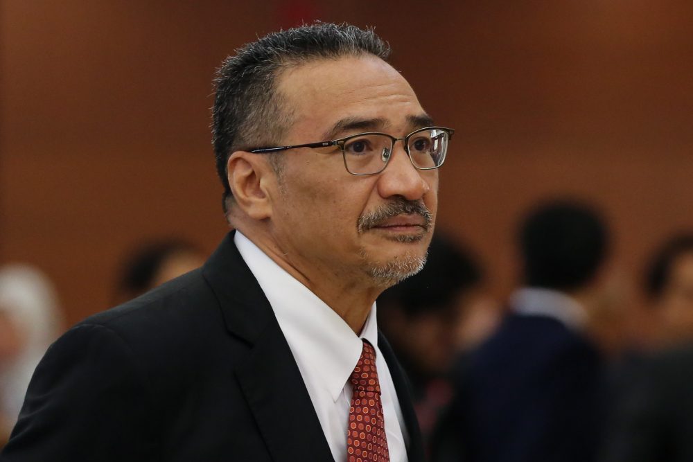 Sembrong MP Datuk Seri Hishammuddin Hussein is pictured at Parliament in Kuala Lumpur October 21, 2019. u00e2u20acu2022 Picture by Yusof Mat Isa