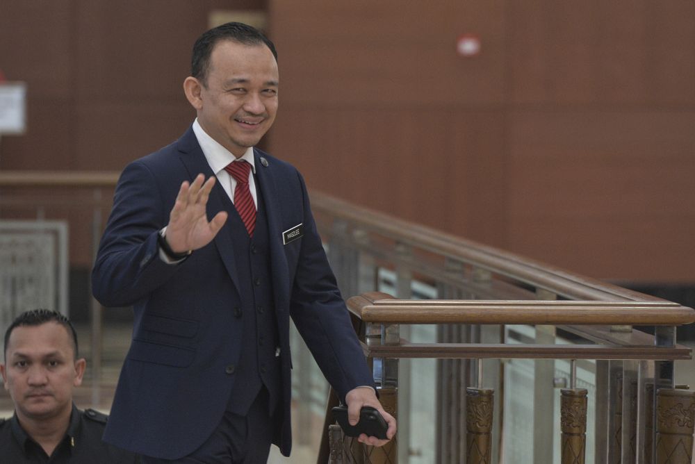 Education Minister Maszlee Malik arrives at Parliament in Kuala Lumpur October 29, 2019. u00e2u20acu201d Picture by Shafwan Zaidon