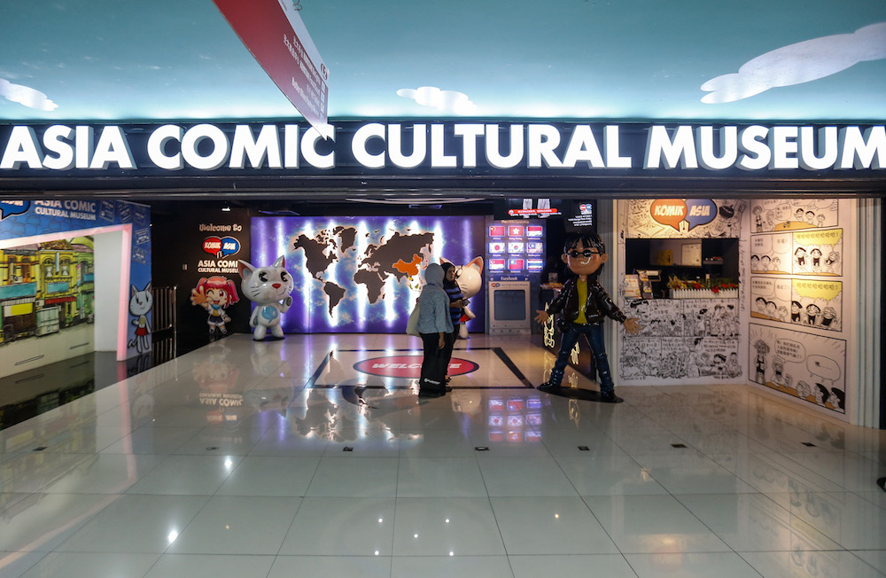 General view of the Asia Comic Cultural Museum at ICT Mall in Komtar, George Town October 17, 2019. u00e2u20acu201d Picture by Sayuti Zainudin