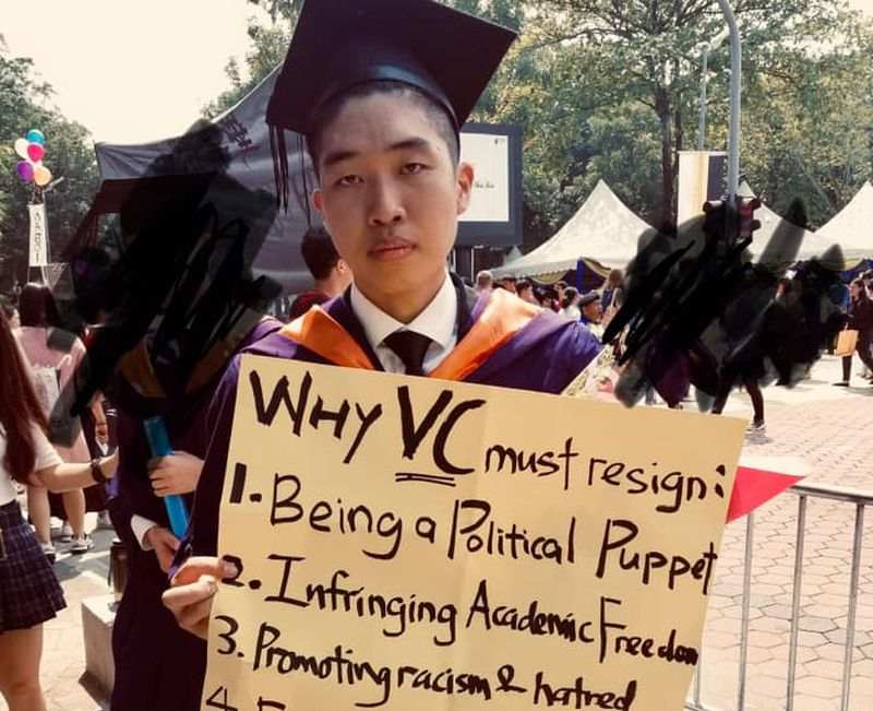 Graduan Wong Yan Ke menuduh naib cancelor UM membuat kenyataan berbaur perkauman dalam Kongres Maruah Melayu baru-baru ini. u00e2u20acu201d Foto ihsan Facebook/ Wong Yan Ke