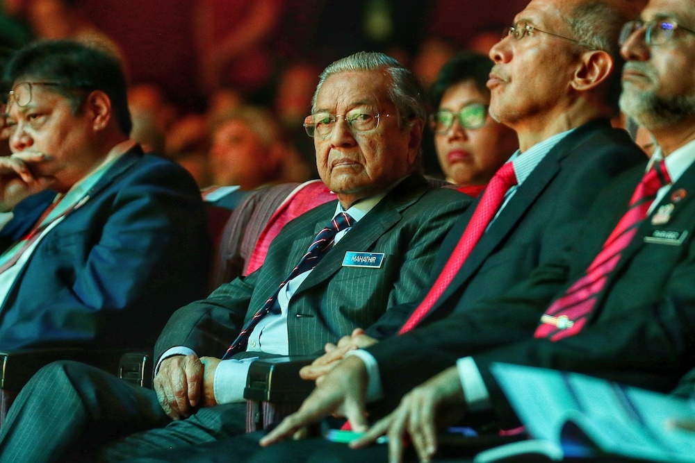 Prime Minister Tun Dr Mahathir Mohamad attends the MPOB International Palm Oil Congress and Exhibition 2019 in Kuala Lumpur November 19, 2019. u00e2u20acu201d Picture by Ahmad Zamzahuri
