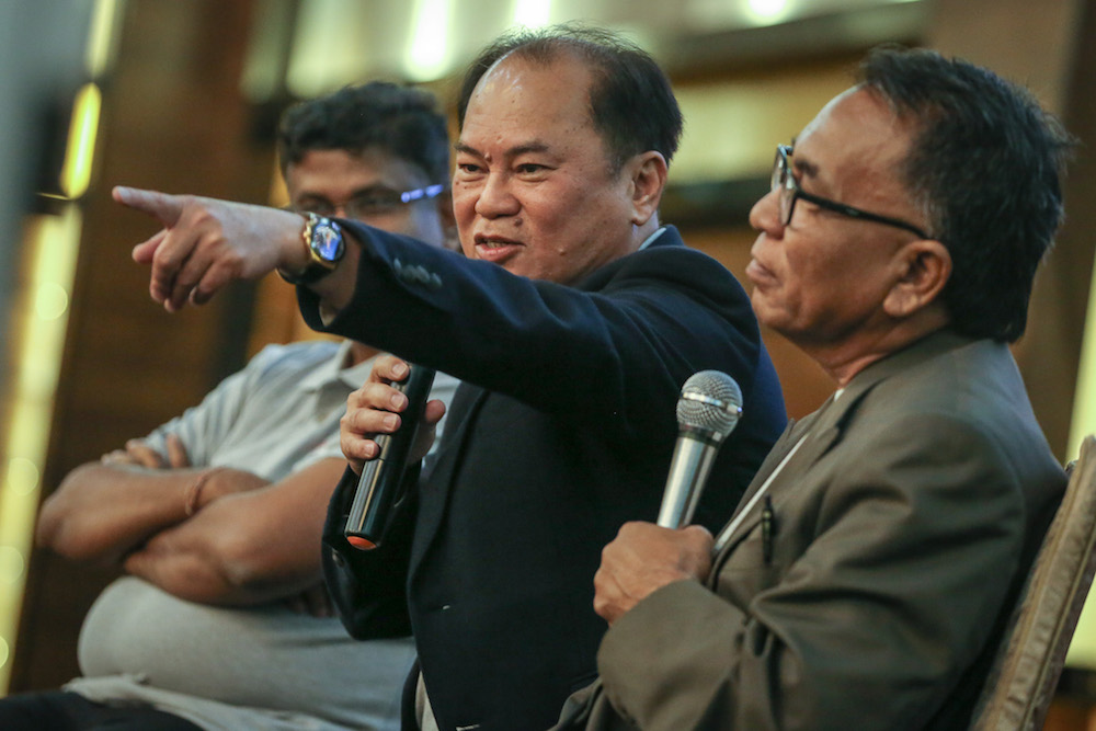 Ronnie Liu speaks during the 2019 Reformist Convention V2.0 in Shah Alam November 24, 2019. u00e2u20acu201d Picture by Yusof Mat Isa