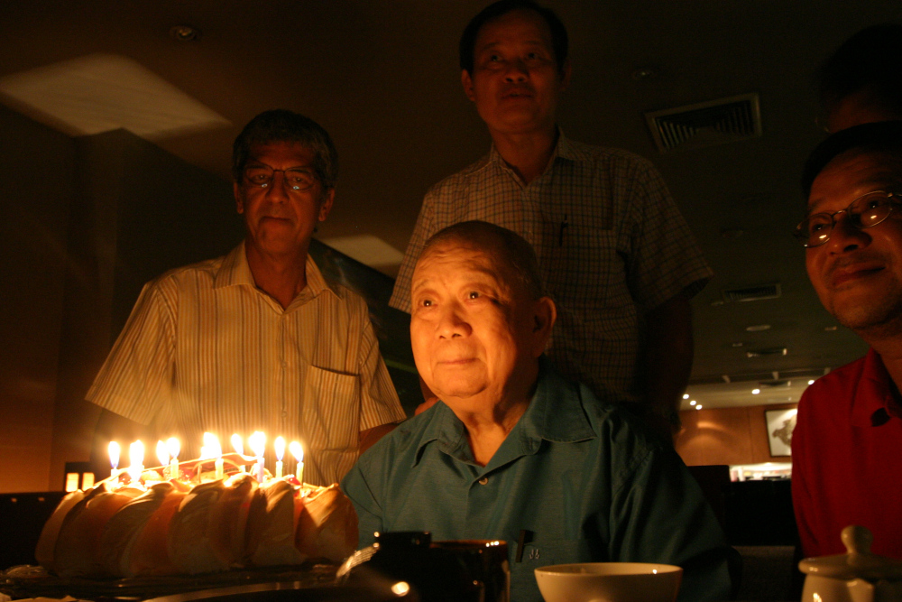 The former Communist Party of Malaya secretary-general known as Chin Peng but born Ong Boon Hua was last photographed celebrating his 85th birthday at a Bangkok hotel on October 14, 2009. u00e2u20acu201d Picture by Debra Chong