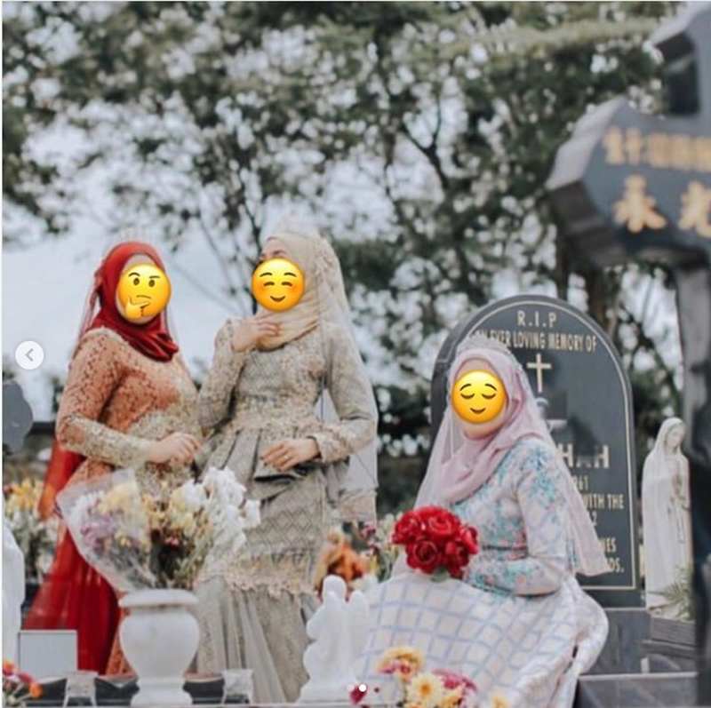 The boutique owner who photographed the images said she had no intention of ridiculing other religions. u00e2u20acu2022 Picture via Instagram/@pencetusummah_amin
