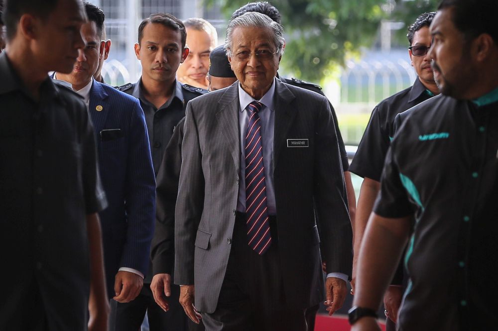 Prime Minister Tun Dr Mahathir Mohamad attends the 2019 South-east Asia Ulama Multaqa gathering in Sepang November 19, 2019. u00e2u20acu201d Picture by Yusof Mat Isa