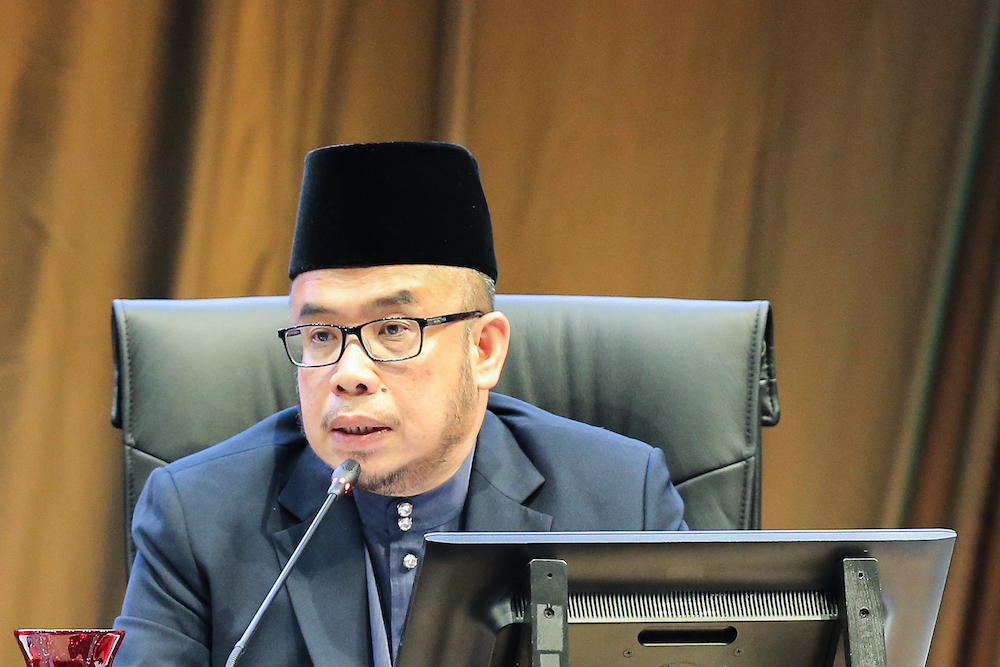 Datuk Mohd Asri Zainul Abidin speaks during Redistribution of Wealth-Shared Prosperity session at the Kuala Lumpur Summit 2019 December 20, 2019. u00e2u20acu201d Picture by Miera Zulyana