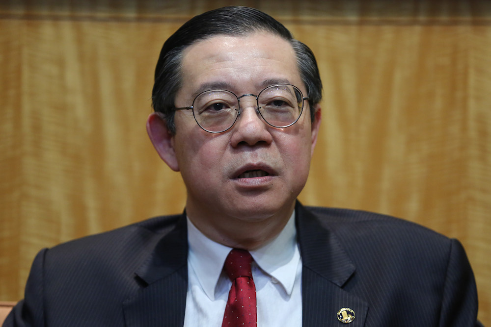 Finance Minister Lim Guan Eng speaks during a news conference in Putrajaya December 30, 2019. u00e2u20acu201d Picture by Yusof Mat Isa