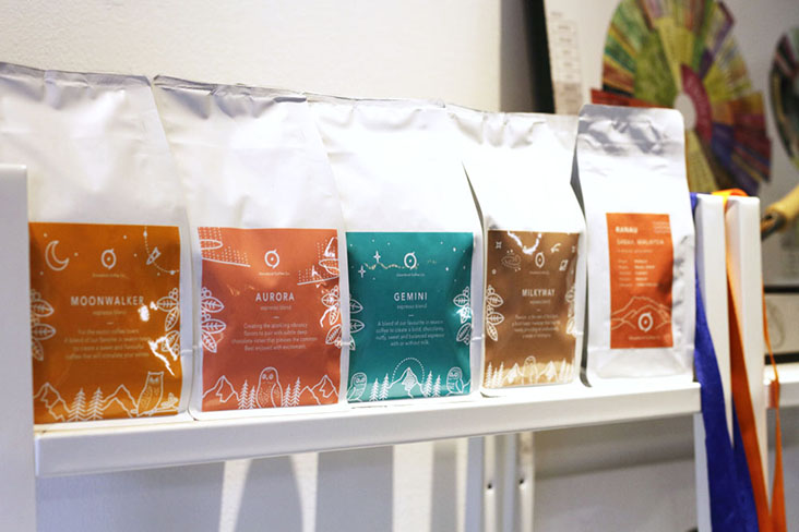 Ghostbird的咖啡豆分销业务扩展到68个批发账户。-CK Lim摄-
