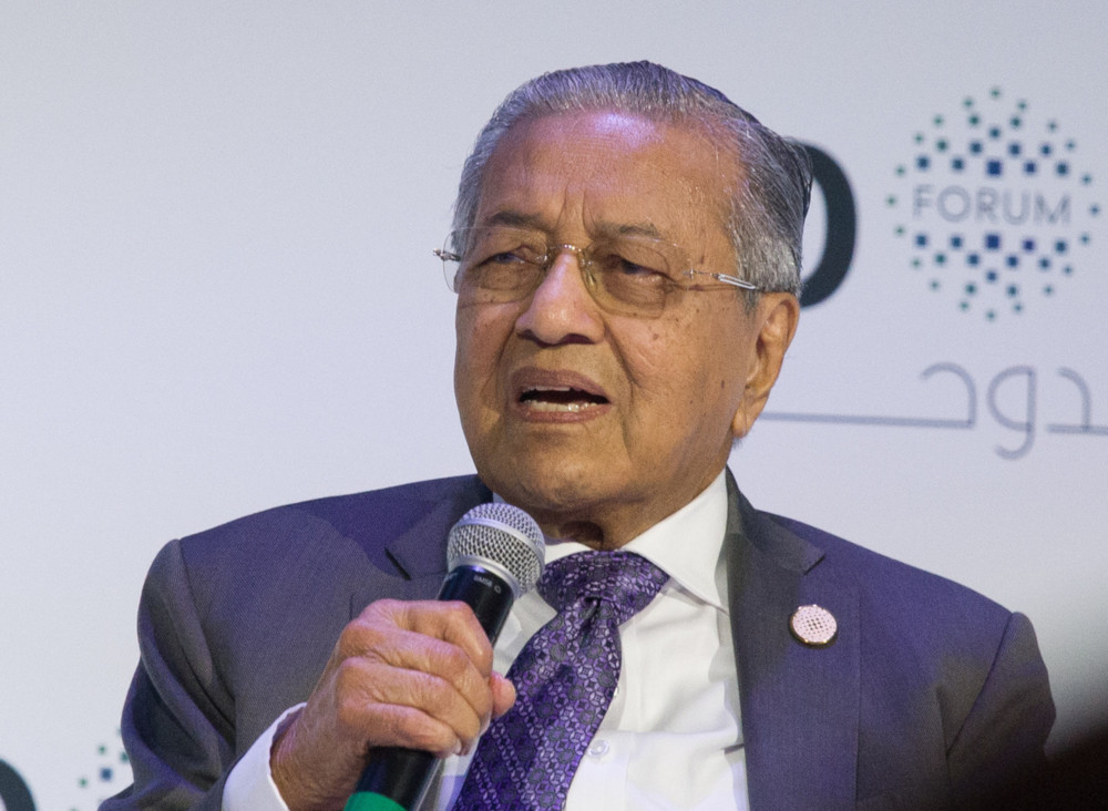 Prime Minister Tun Dr Mahathir Mohamad answering questions by Al-Jazeera Moderator Sami Zeidan at Doha Forum in Qatar December 14, 2019. u00e2u20acu201d Bernama pic 