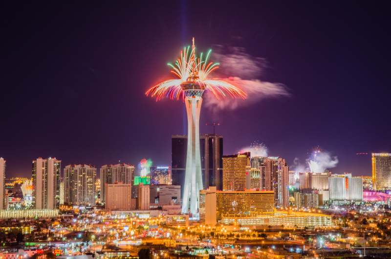 Las Vegas has emerged as the most popular New Year's Eve destination in North America. u00e2u20acu2022 AFP pic