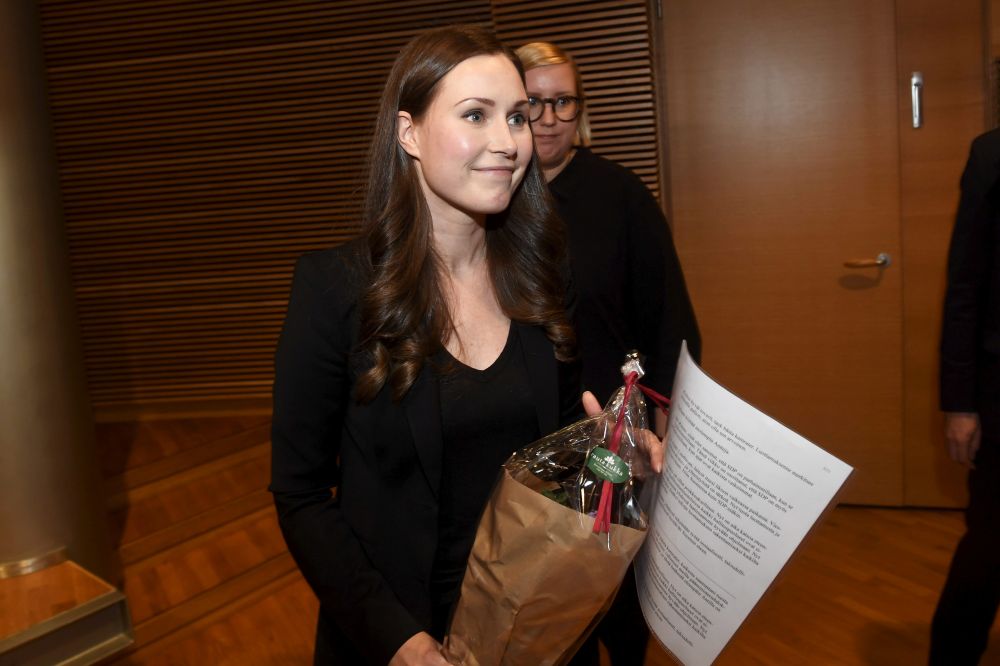 Marin has had a swift rise in Finnish politics since becoming head of the city council of her industrial hometown of Tampere at the age of 27. u00e2u20acu201d Reuters pic