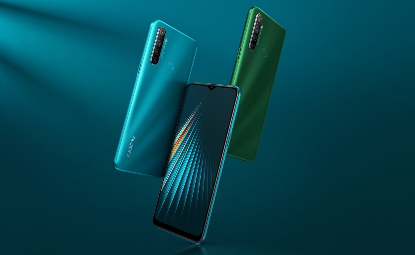 Realme 5i采用6.5英寸HD+IPS屏幕，搭载骁龙665处理器。-图取自Soyacincau-