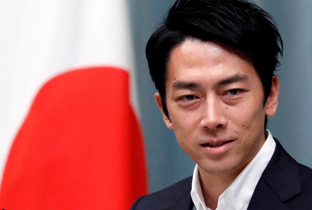 Japanu00e2u20acu2122s Environment Minister Shinjiro Koizumi attends a news conference at Prime Minister Shinzo Abeu00e2u20acu2122s official residence in Tokyo September 11, 2019. u00e2u20acu201d Reuters pic