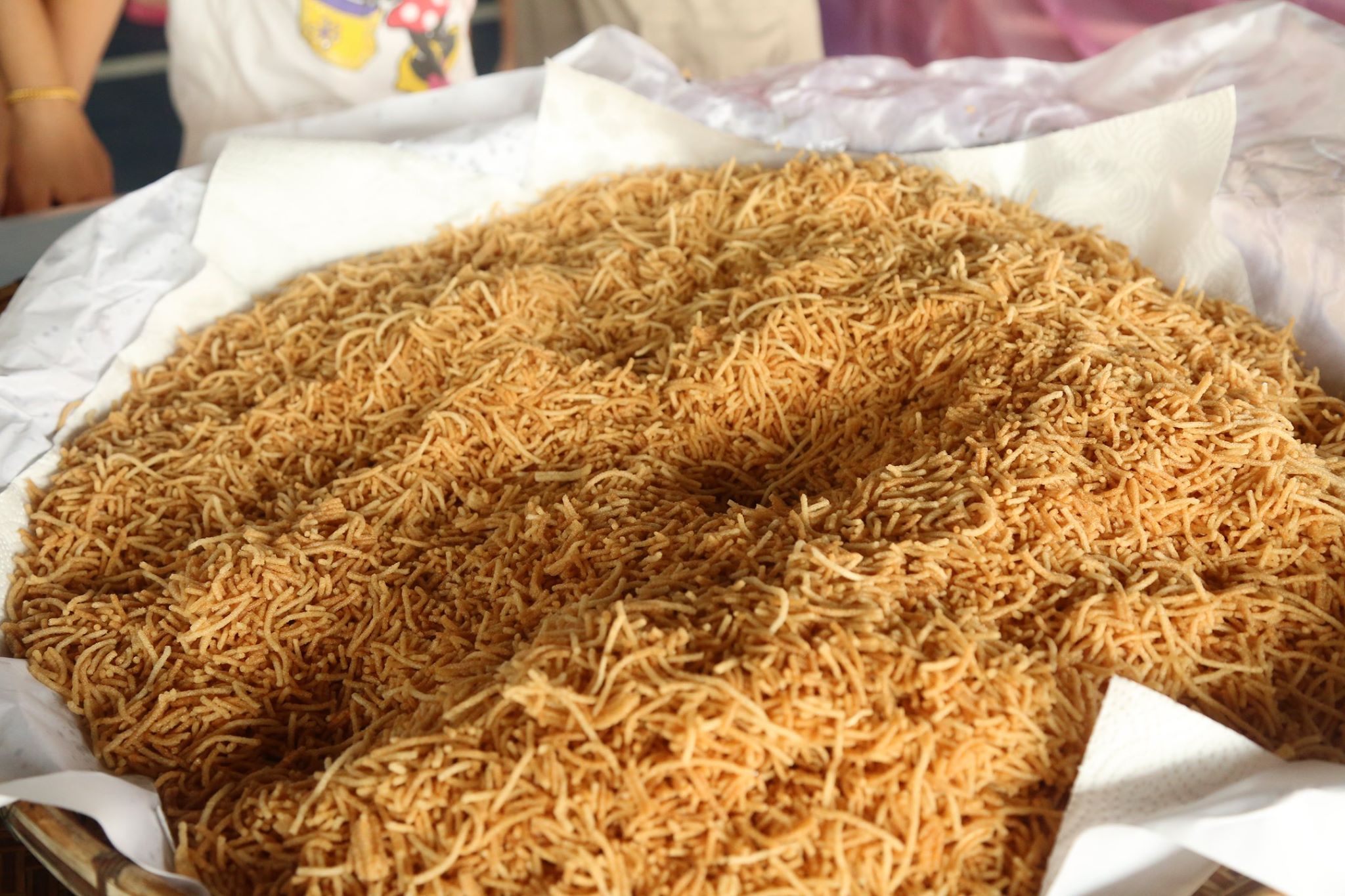有别一般的米程，新古毛有位师傅，专门使用米粉制作成米粉程。