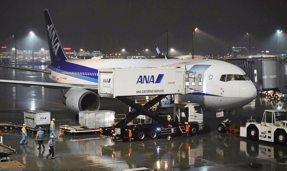 A charter plane bound for Wuhan, China, which is to evacuate Japanese nationals from the Chinese city, is seen at Haneda airport in Tokyo, Japan January 28, 2020. u00e2u20acu201d Reuters pic
