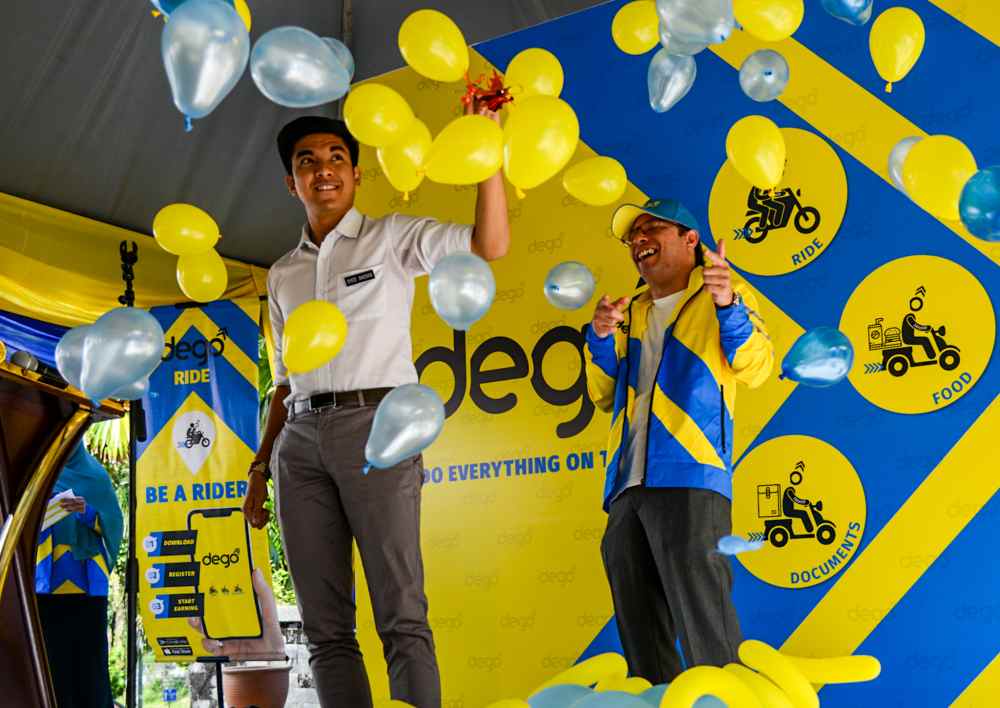 Youth and Sports Minister Syed Saddiq Syed Abdul Rahman attends the opening of Dego Ride's operation office in Kuala Lumpur January 1, 2020. u00e2u20acu2022 Picture by Firdaus Latif