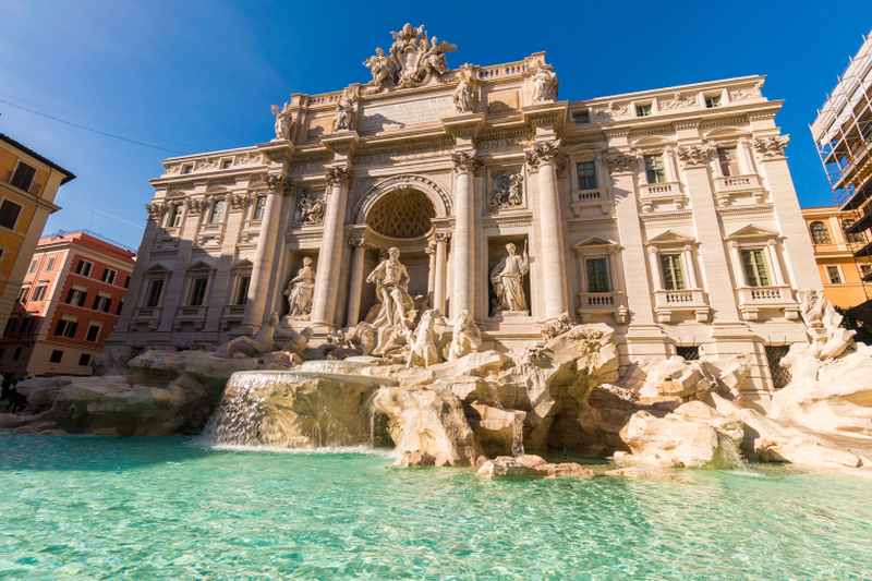 Souvenir stalls will no longer be allowed to operate in the vicinity of the Trevi Fountain in Rome. u00e2u20acu2022 Istock.com/AFP pic