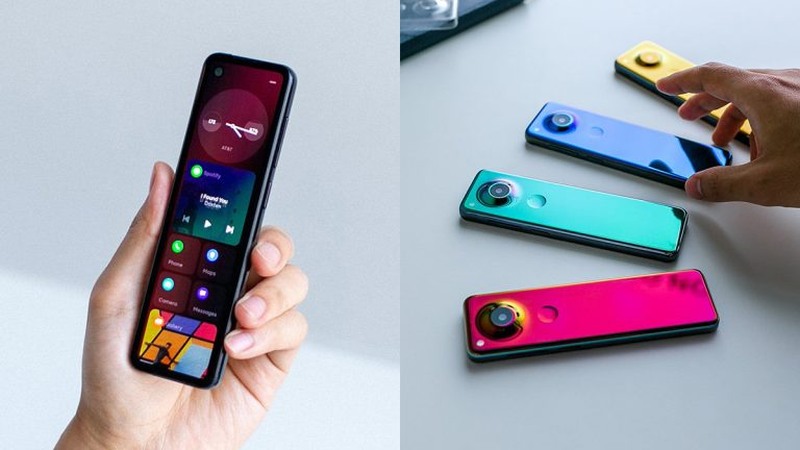 The new Essential Phone had a strange form-factor: long and narrow, almost like a TV remote control. u00e2u20acu2022 Picture via SoyaCincau